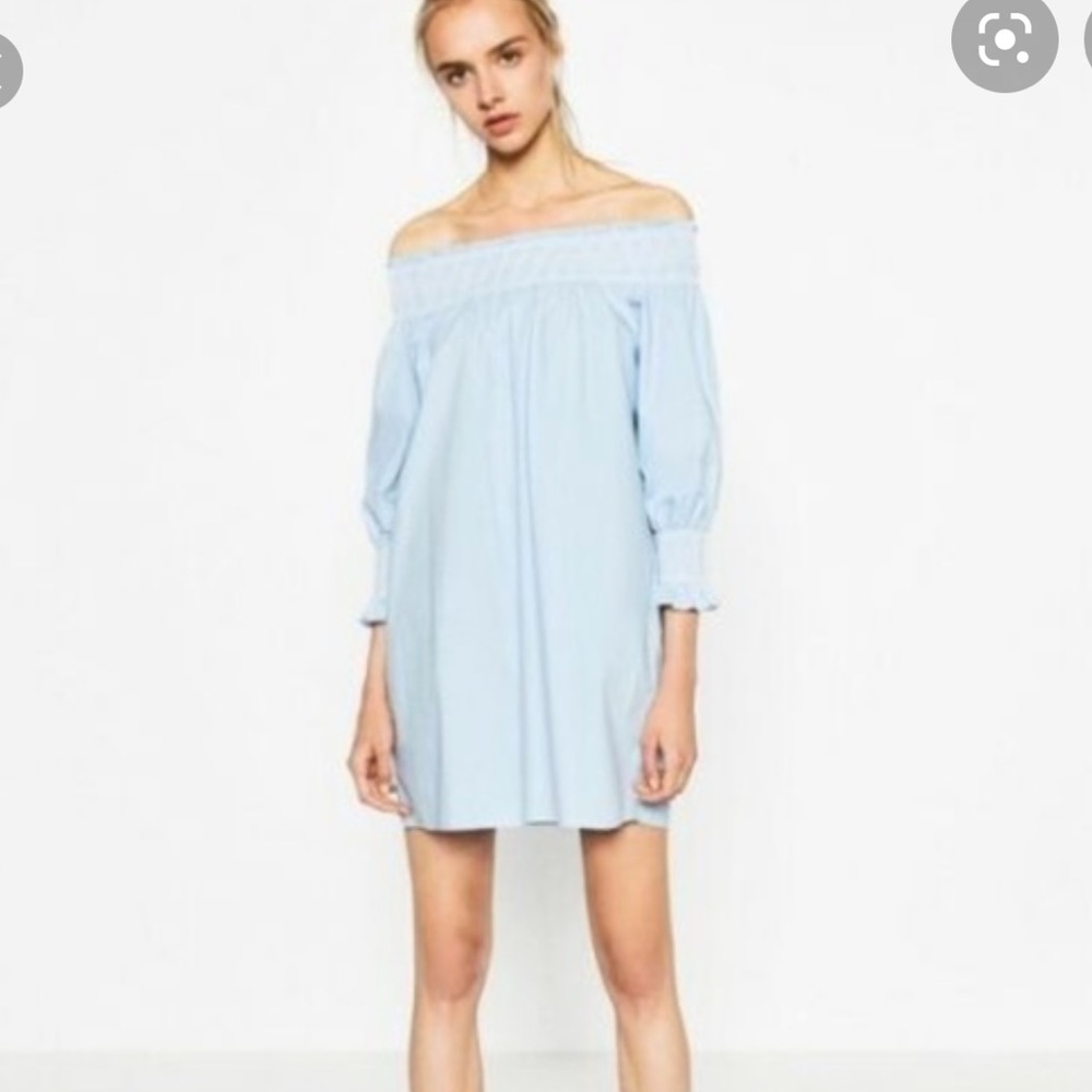 Zara Over the Shoulder Dress